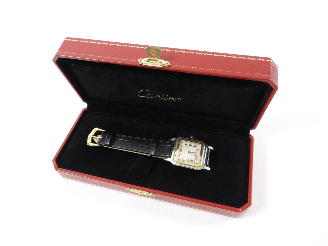 Cartier Santos Galbee Two-Tone 29mm 1566 Watch