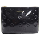 Comme des Garcons Small Embossed Dot Zippered Pouch