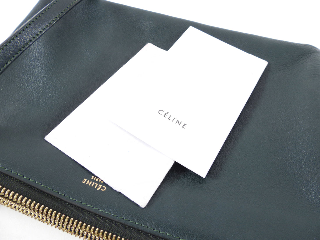 Trio leather crossbody bag Celine Beige in Leather - 34807980