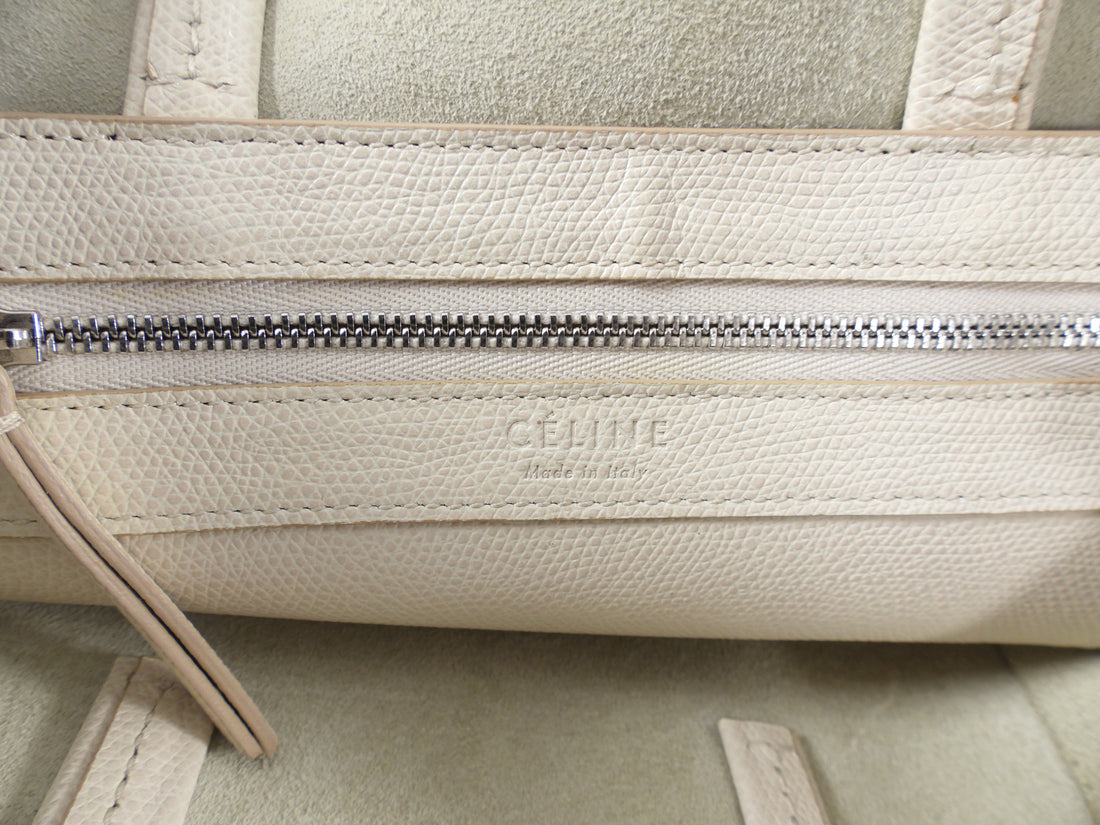 CELINE Vertical Cabas Casual Style Unisex Logo Totes (192082ERN.02NT)