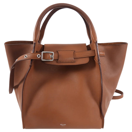 Celine Cognac Brown Small Big Bag Two-Way Bag