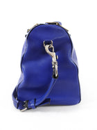 Celine Blue Leather Duffle Two-Way Bag