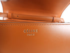 Celine Medium Brown Smooth Calfskin Box Shoulder Bag