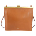 Celine Caramel Smooth Calfskin Mini Clasp Bag