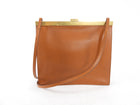 Celine Caramel Smooth Calfskin Mini Clasp Bag