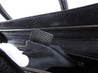 Celine Grained Leather Black Mini Luggage Tote Bag