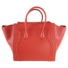 Celine Red Medium Phantom Tote Bag New 