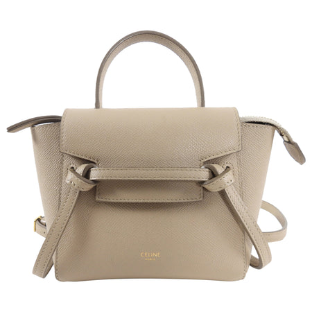 Celine Beige Pico Belt Bag Crossbody Bag