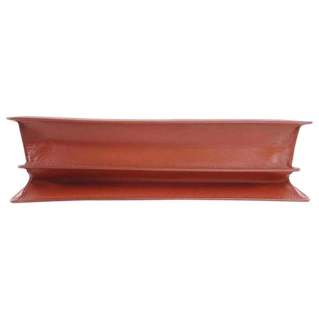 Celine Red Dark Claycourt Medium Clasp Bag 2018