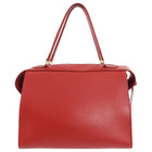 Celine Smooth Red Leather Small Ring Bag