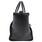 Celine Black Smooth Leather Tie Bag with pouch