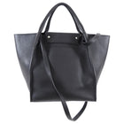 Celine Black Leather Small Big Bag Tote Bag