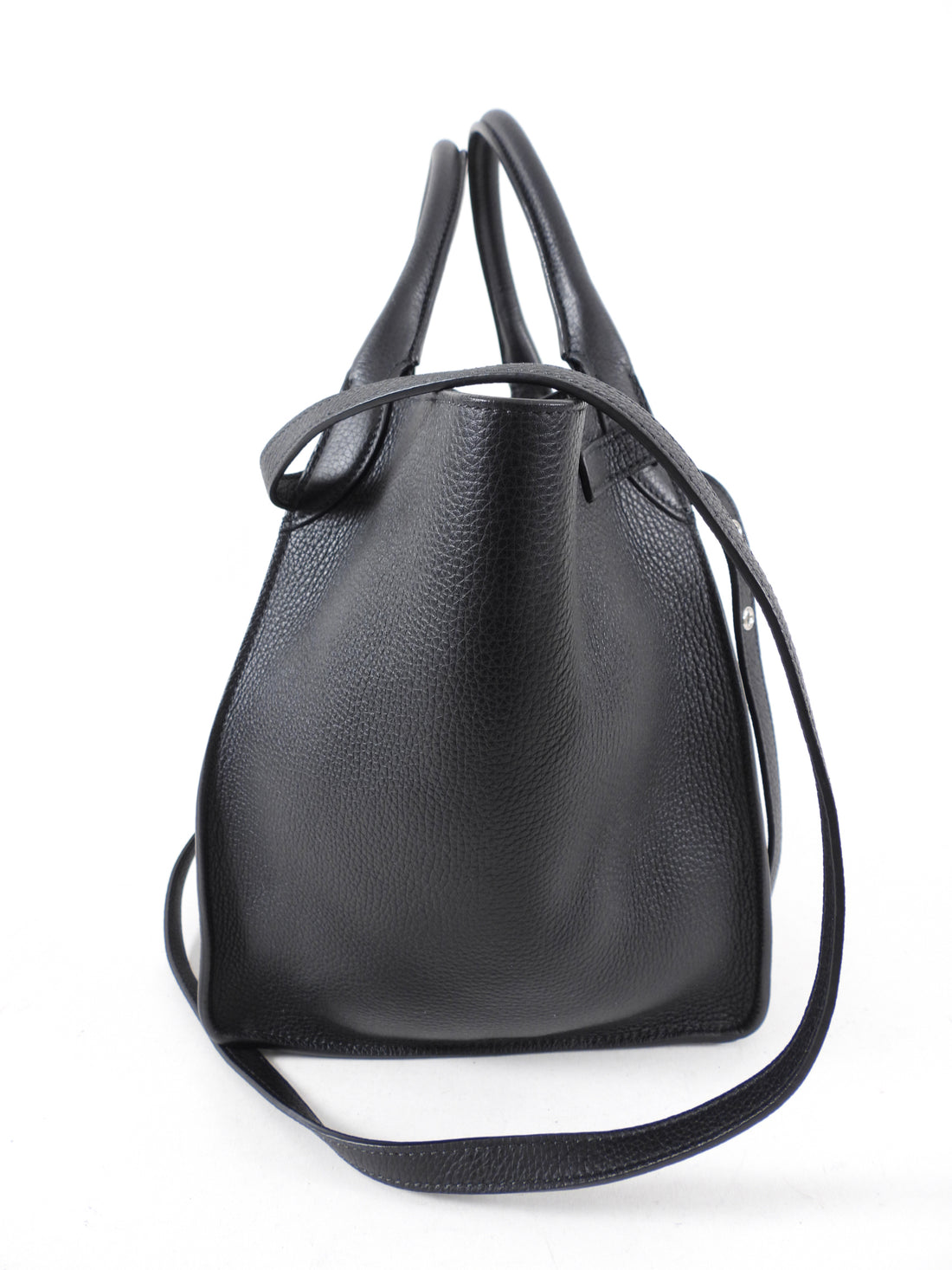 Celine Black Leather Small Big Bag Tote Bag