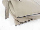 Celine Taupe Trifold Clutch Chain Bag