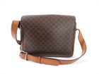 Celine Vintage 1980’s Macadam Coated Canvas Crossbody Bag