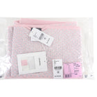 Chanel 17A Pink and Silver Strass Long Angora Scarf