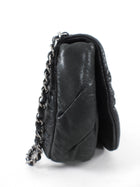 Chanel 11P Black Iridescent Ruthenium CC Crossbody Bag