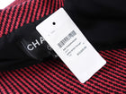 Chanel 20A Runway Rouge and Black Tweed Pants Suit - FR36