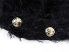 Chanel 20K Black Eyelash Tweed Jacket with White Satin Detail - FR38