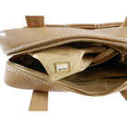 Chanel Beige Wild Stitch Small Zippered Bag