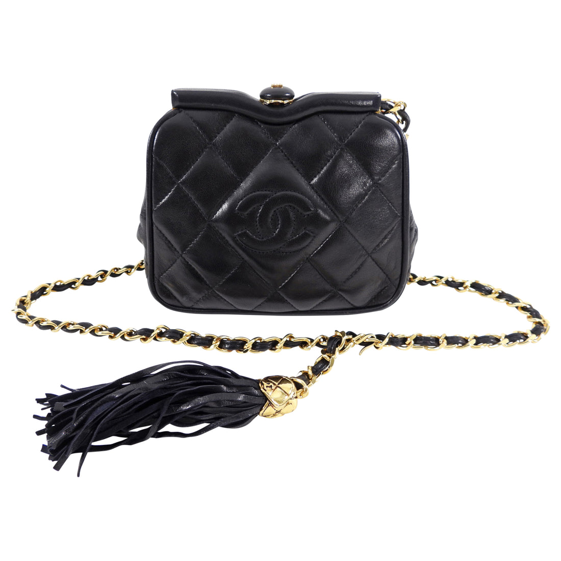 Chanel Black Quilted Caviar Belt Bag Aged Gold Hardware 2022 Available For  Immediate Sale At Sothebys