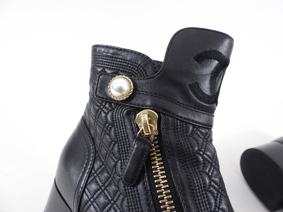 chanel studded boots 9