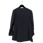 Chanel Linen 14C Black Jacket with CC Buttons - USA 2