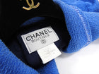 Chanel Vintage 1995 Spring Blue CC Buttons Jacket - 38 / 6