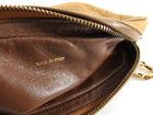 Chanel Brown Canvas Vintage 1989 CC Tassel Camera Bag