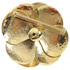 Chanel Vintage 2002 P Ivory Enamel Large Camelia Flower Pin