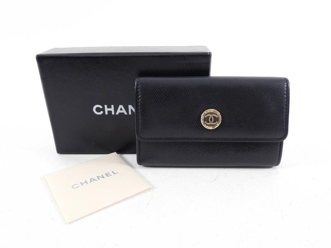 Chanel Womens Coin Cases, Black