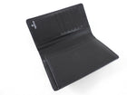 Chanel Black Caviar Timeless Bifold Yen Long Wallet