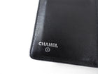 Chanel Black Caviar Timeless Bifold Yen Long Wallet