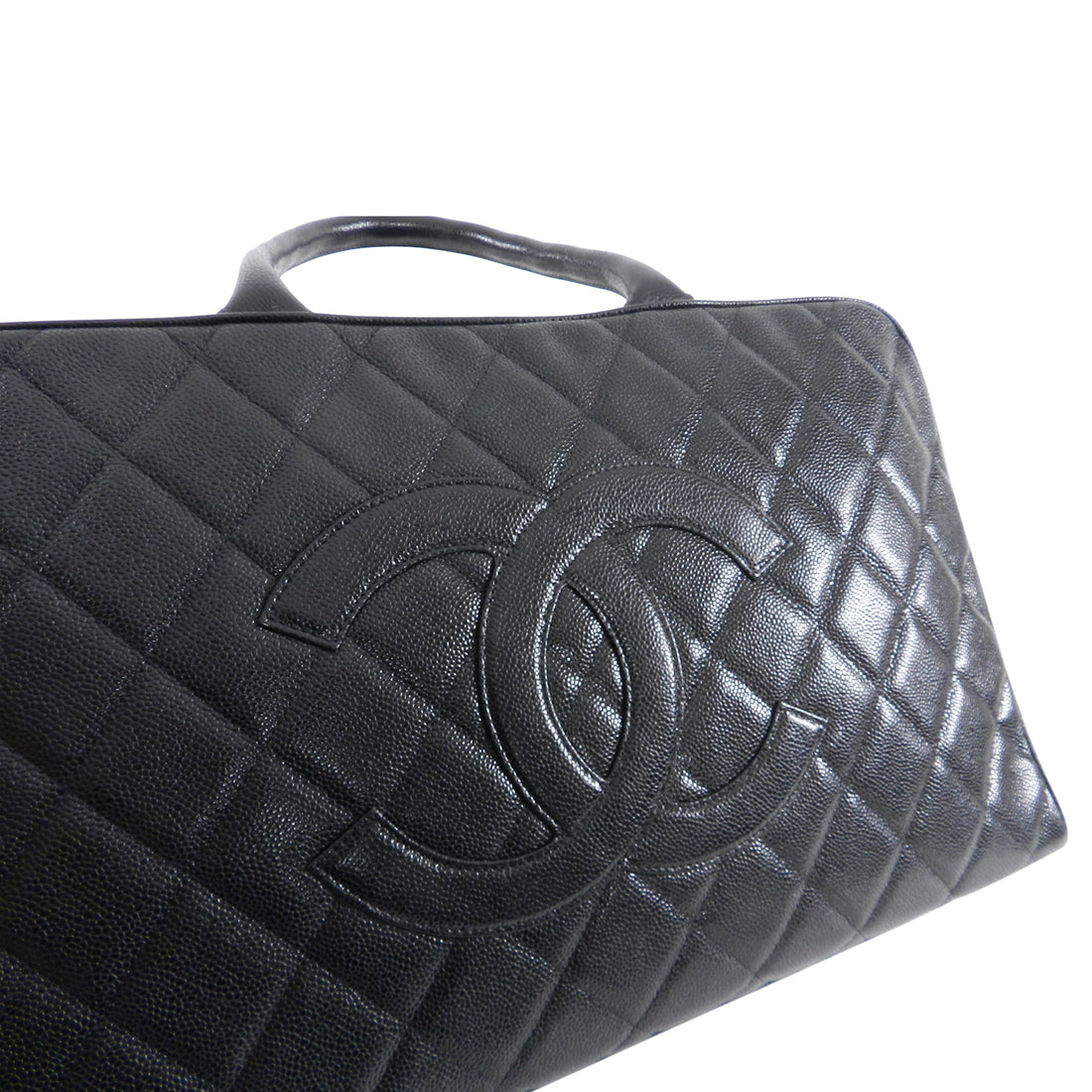 Chanel Caviar Timeless Bowling Bag  Rent Chanel Handbags for $195/month