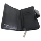 Chanel Black Caviar CC L-Zip Wallet