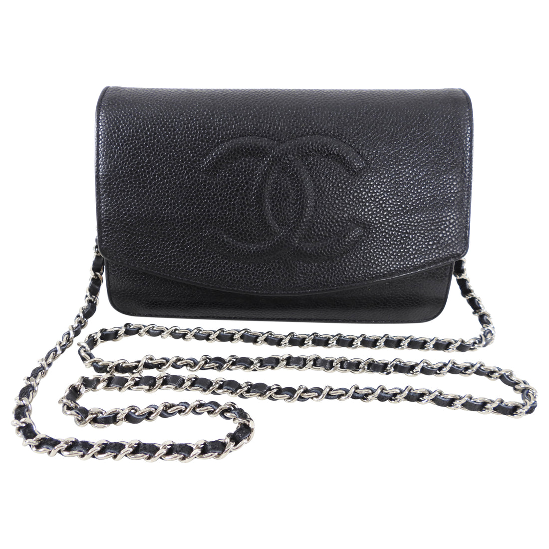 Wallet on chain timeless/classique leather crossbody bag Chanel