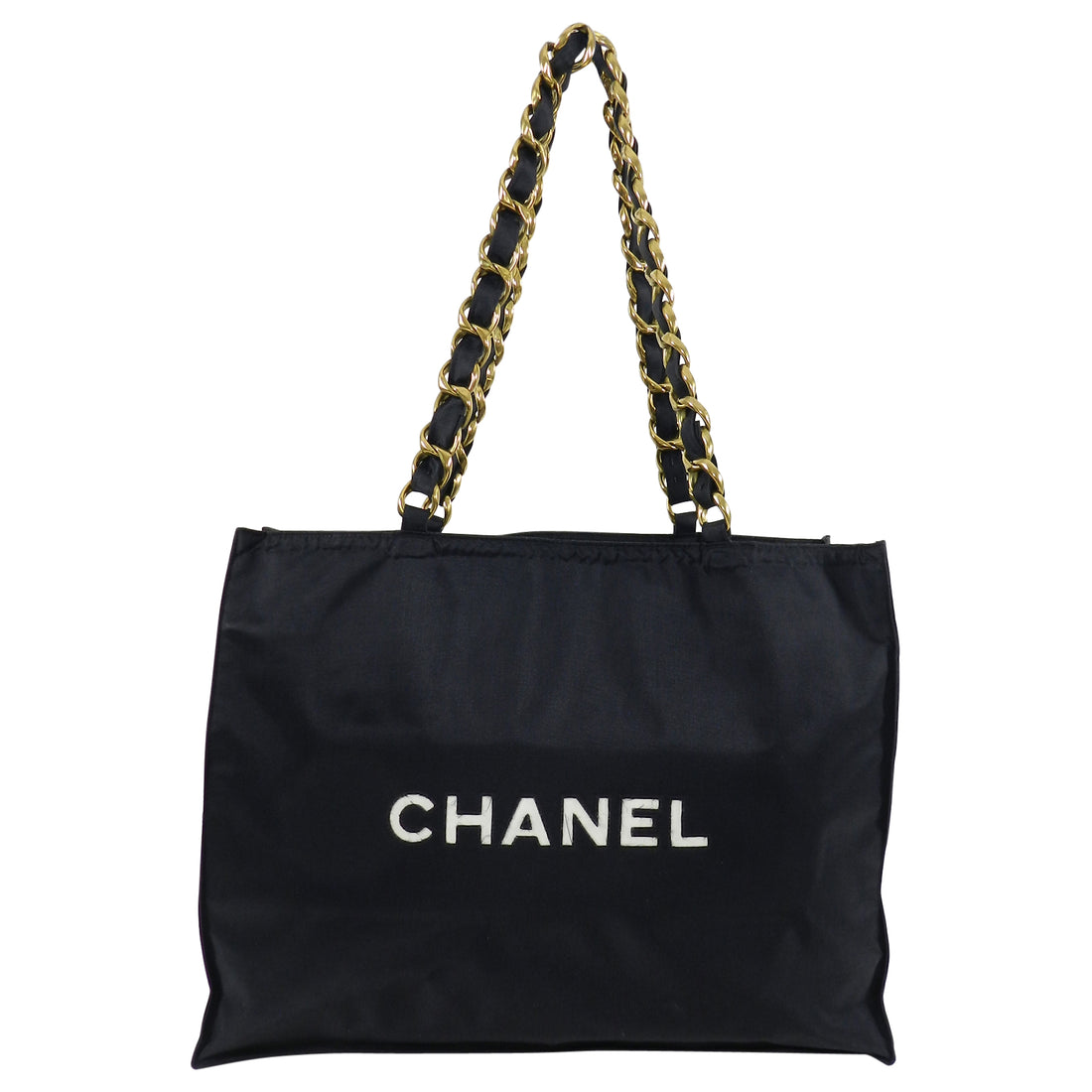 Chanel Nylon Chunky Chain Tote – SFN