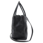 Chanel Executive Cerf Tote Black Leather SHW