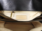 Chanel Black Leather Quilted Chain Tote Bag