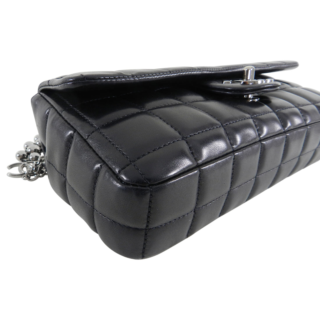 Chanel Boston Bag Shoulder Bag Black Leather Vintage – Timeless Vintage  Company
