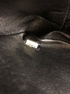 Chanel Black Chocolate Bar Gold Hardware East West Flap Bag