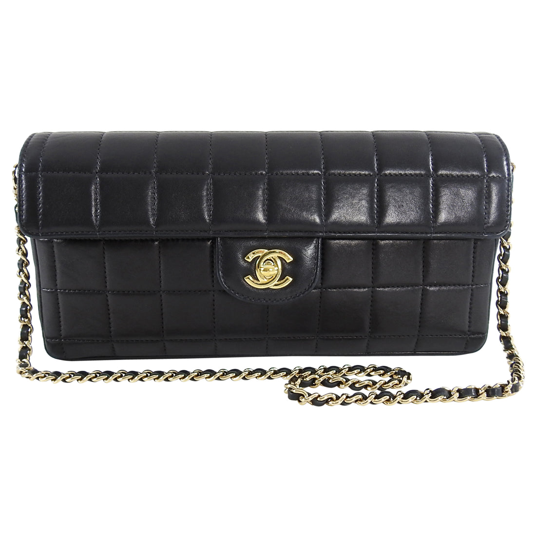 Chanel Classic Mini Rectangular Flap Black Lambskin Gold Hardware – Coco  Approved Studio