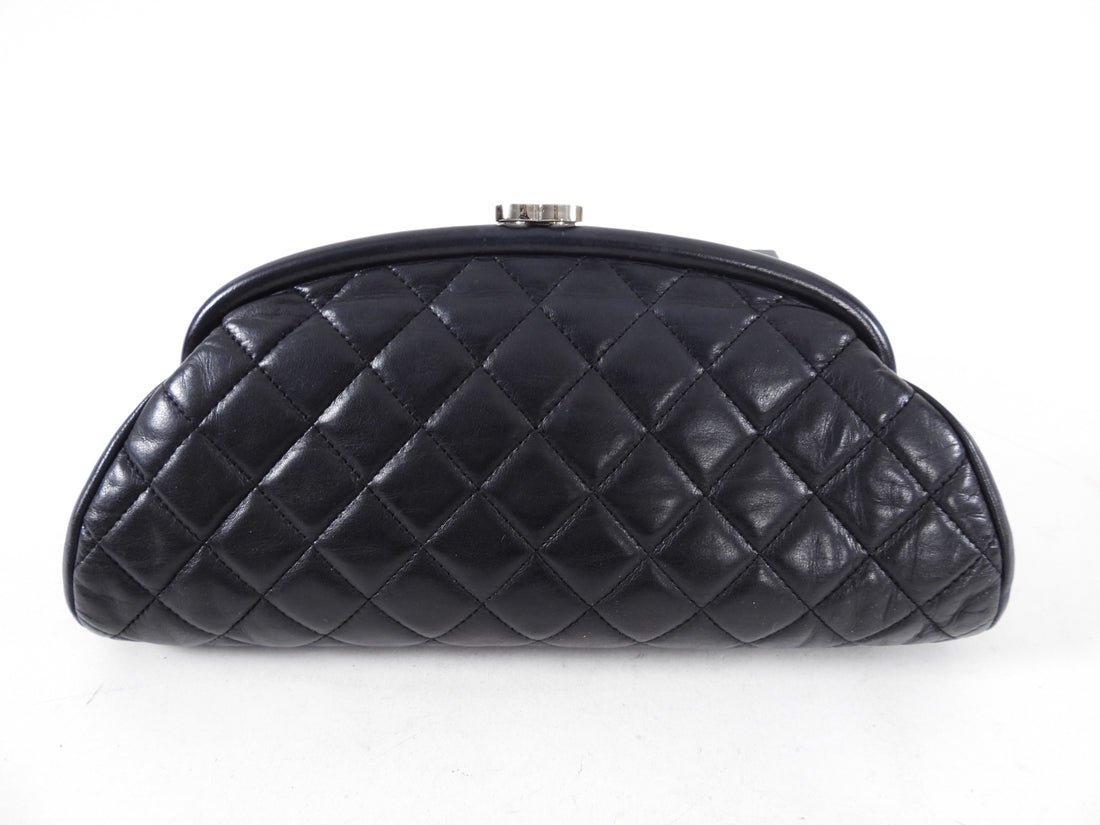 At Auction: Chanel Quilted Lambskin Timeless Clutch