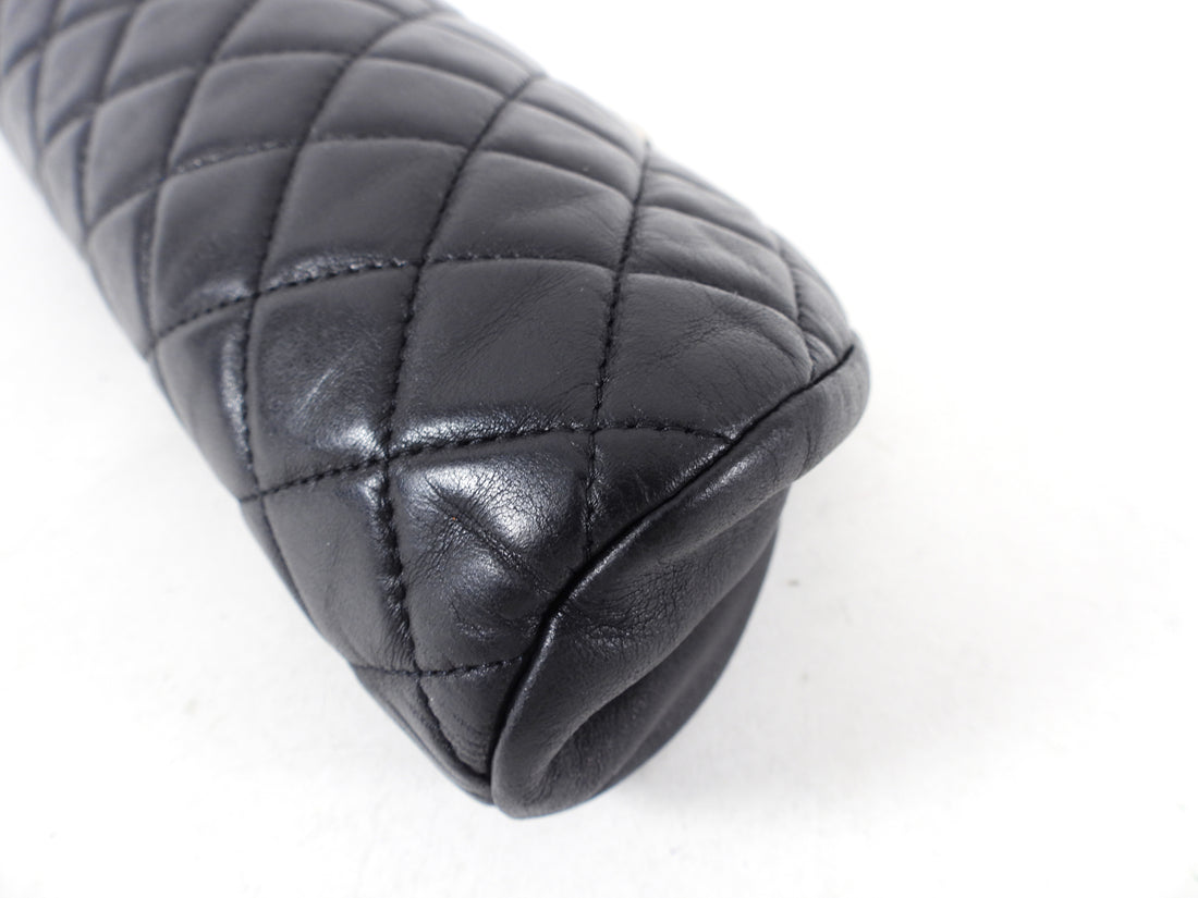 NIB 19B Chanel Black Caviar Timeless Classic Flap Clutch Bag GHW – Boutique  Patina