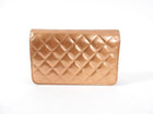 Chanel Copper Quilted Golden Class Wallet on Chain WOC