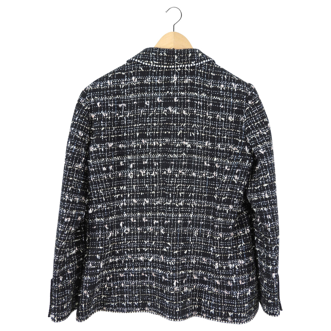 Chanel 05C Tweed Jacket with Crest Detail - FR46 / L / 12
