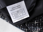 Chanel 05C Tweed Jacket with Crest Detail - FR46 / L / 12