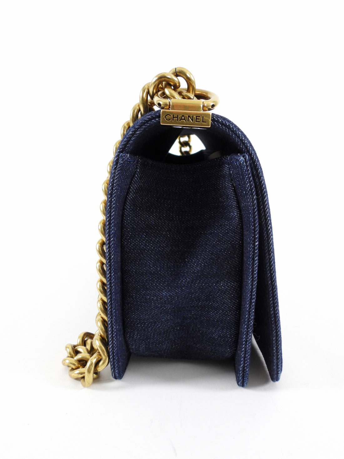 Chanel Denim Tweed Medium Boy Bag