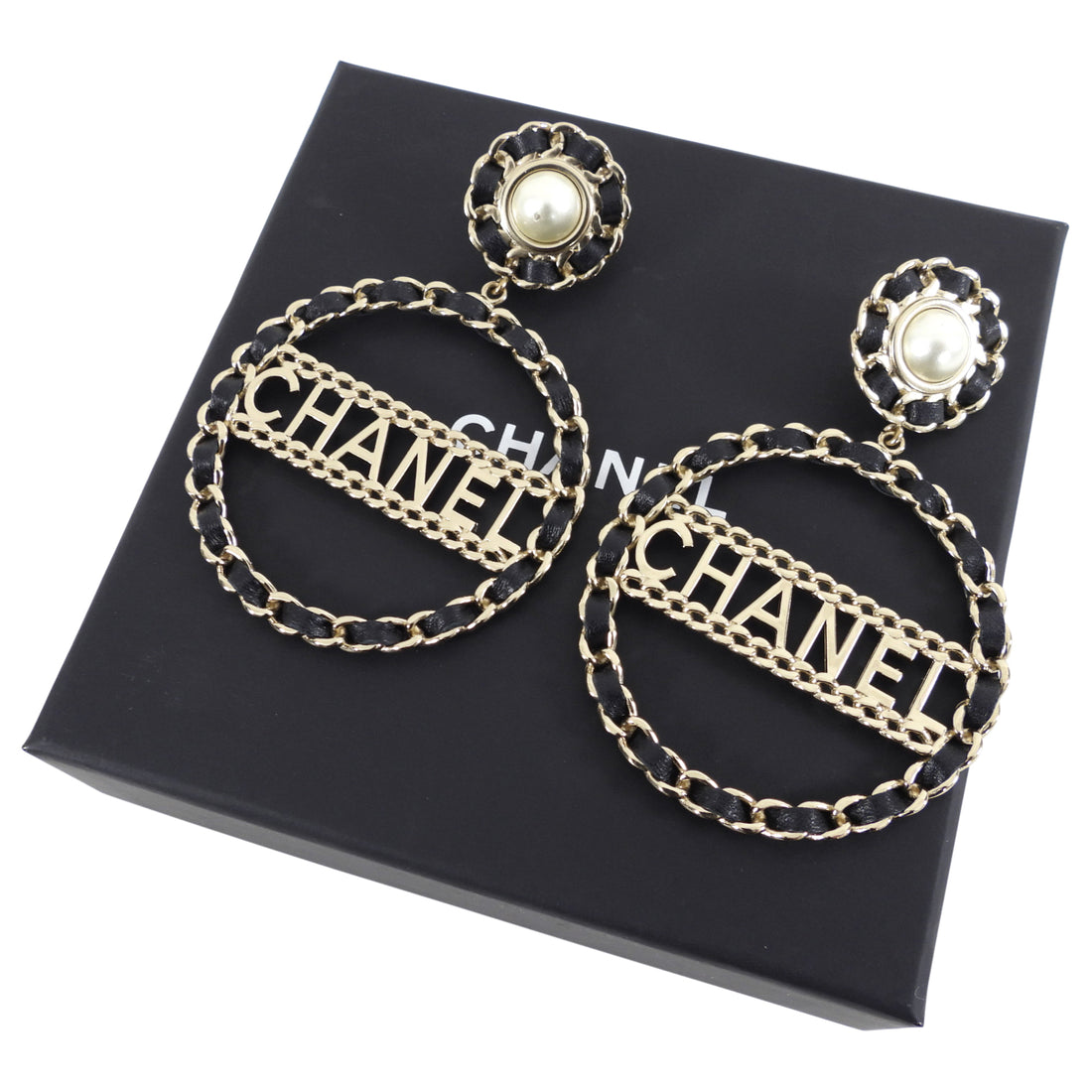 Chanel Scrabble Earrings – Tulerie