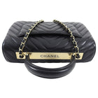 Chanel Trendy CC Chevron Medium Flap Bag with Top Handle
